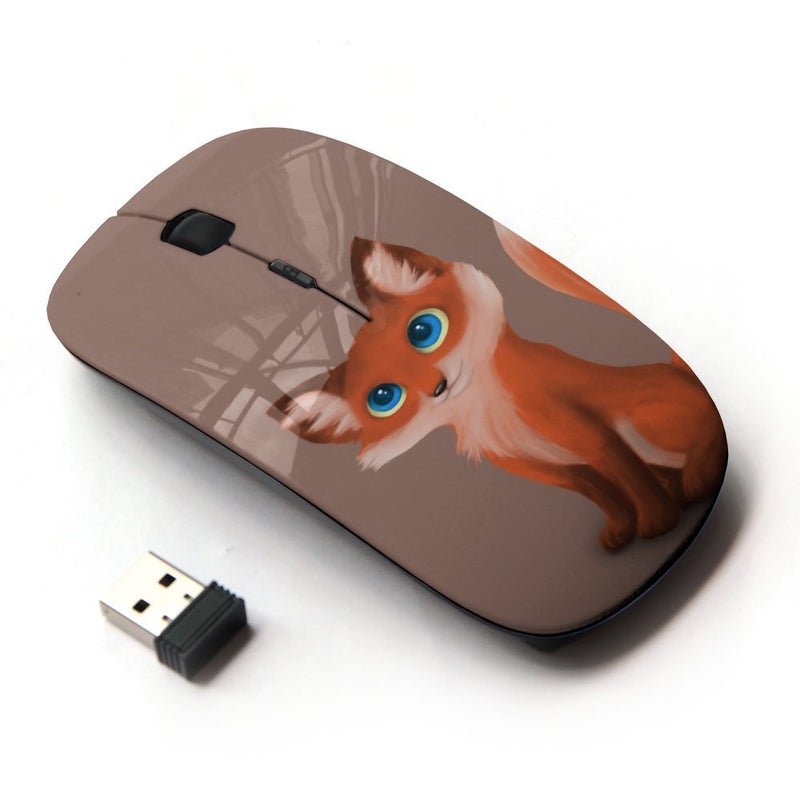 KOOLmouse [ Optical 2.4G Wireless Mouse [ Cute Fox Cub ] - Image 1